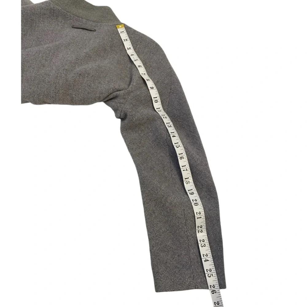 Izzat Baba Elegant Women's Gray Lightweight Coat Pit 21 L23 - Picture 13 of 15